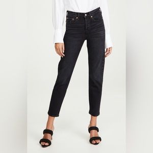 Levi’s Wedgie Fit Black Jeans in “Wild Bunch” size 27